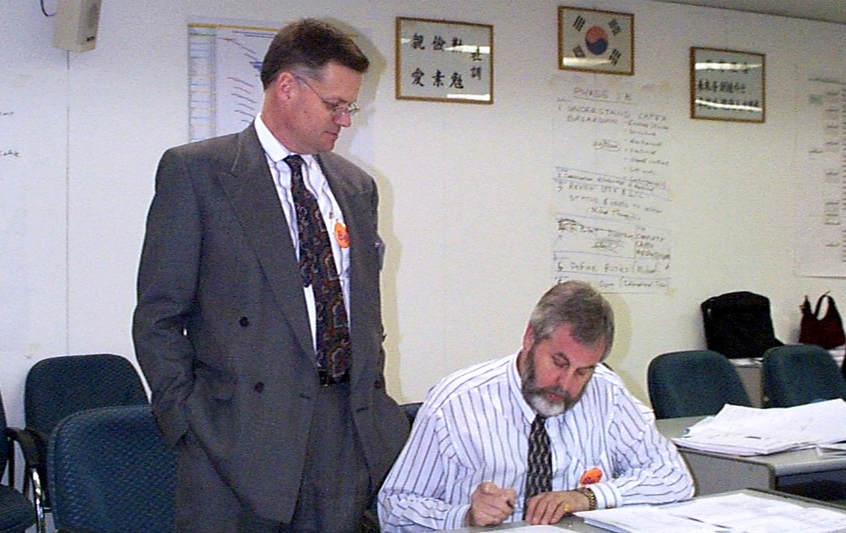Scot McClintock and Martyn Phillips